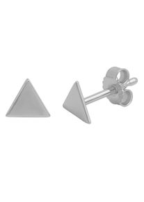 Paar Ohrstecker Firetti "Schmuck Geschenk Silber 925 Ohrschmuck Dreieck", silber (silberfarben), Ohrringe, Damen, Silber 925 (Sterlingsilber), Paar Ohrstecker