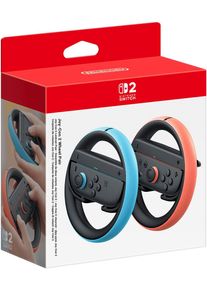 NINTENDO SWITCH 2 Zubeh&ouml;r Nintendo "Joy-Con 2 Lenkrad-Paar", blau (hellblau, hellrot), Spielecontroller, Zubeh&ouml;r Nintendo