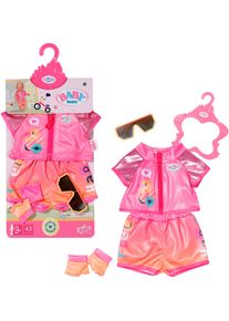 Puppenkleidung Baby Born "Fahrrad Outfit 43 cm", rosa, Puppenkleidung, Baby, Puppenkleidung