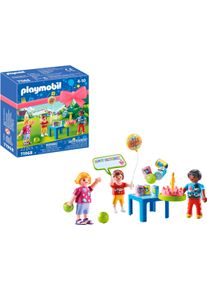 Konstruktions-Spielset Playmobil "Kinder Geburtstagsparty (71968), Playmobil Gift Set", bunt, Spielbausteine, Kinder, Kunststoff, Konstruktions-Spielset