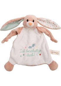 Schmusetuch Nici "My First Nici, Hase Fjella", Baby, beige (natur), Pl&uuml;sch, Polyester, Schnuffelt&uuml;cher Schmusetuch, mit aufgestickter Botschaft "Ich besch&uuml;tze dich"