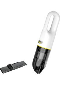 K&auml;rcher K&Auml;RCHER Akku-Handstaubsauger "CVH 2", schwarz-wei&szlig; (wei&szlig;, schwarz), B:7,6cm H:7,6cm T:33cm, Akkusauger, kompakter und leichter Kr&uuml;melsauger mit 2-in-1-Fugend&uuml;se, Akku-Handstaubsauger