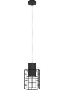 Eglo H&auml;ngeleuchte "MILLIGAN", schwarz, &Oslash; 20cm H: 110cm, 1 Stk., Leuchten, H&auml;ngeleuchte aus Stahl - exkl. E27 - 40W, H&auml;ngeleuchte
