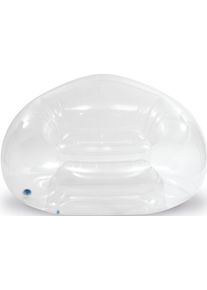 Luftsessel Intex "TRANSPARENT BEANLESS BAG CHAIR" Gr. 137, transparent, Luftbetten, B/H/L: 127cm x 74cm x 137cm, PVC, Luftsessel, B:127cm H:74cm L:137cm