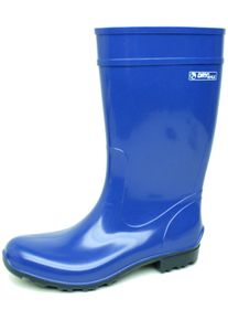 Gummistiefel Bockstiegel "Luisa", Damen, Gr. 38, blau (blau dunkelblau), Obermaterial: 100% PVC PVC., Schuhe Gummistiefel