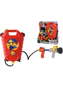 Wasserpistole Simba "Feuerwehrmann Sam, Tankrucksack", bunt, Spielzeugwaffen, Kinder, Wasserpistole