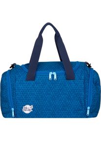 Sporttasche McNeill "Tetra", M&auml;dchen, Gr. B/H/T: 45cm x 27cm x 26cm, blau (tetra), Polyester, Taschen Sporttasche, f&uuml;r Schule, Sport und Freizeit