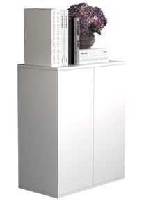 Kommode Vcm "Holz Kommode Sideboard Anrichte Dalosa 2 Dreht&uuml;ren", wei&szlig;, B:60cm T:32cm, Sideboards, Kommode
