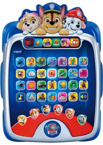 Lerntablet Vtech "PAW Patrol - Leuchtendes Lerntablet", blau (bunt), Kindercomputer, KinderB:18,4cm H:25cm T:4,5cm, Kunststoff, Lerntablet, B:18,4cm H:25cm T:4,5cm