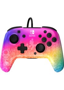 Gamepad "Rematch Star SpectrumSwitch", bunt (regenboge), PDP - PERFORMANCE DESIGNED PRODUCTS, Spielecontroller, Gamepad