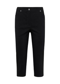 7/8-Hose GOLDNER "Kurzgr&ouml;&szlig;e Capri-Super-Stretch-Hose Carla", Damen, Gr. 21, K-Gr, schwarz, Obermaterial: 72% Viskose CV. 25% Polyamid PA. 3% Elasthan EL., normal, Hosen 7/8-Hose, Ohne