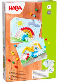 Lernspielzeug Haba "Zuordnungsspiel Scheibix", bunt, Lernspielzeug, Baby, Holz, Lernspielzeug