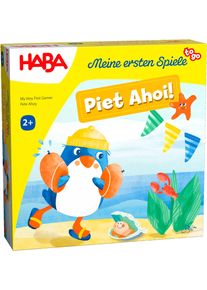 Spiel Haba "Meine ersten Spiele - Piet ahoi", bunt, Spiele, Kinder, Holz, Papier, Pappe, Spiel