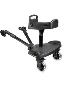 Buggyboard BABYGO "WeGO mit Sitz", Baby, schwarz, Kunststoff, Buggyboards Buggyboard