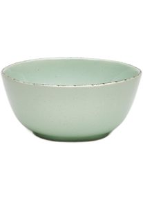 Schale Van Well "Urban, 15 cm, 4 St&uuml;ck", gr&uuml;n, H:7,1cm &Oslash;:15cm, Steinzeug, Sch&uuml;sseln, Schale, sp&uuml;lmaschinengeeignet