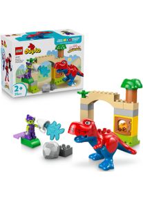 Konstruktionsspielsteine Lego "Spidey-Rex vs. Green Goblin (10463), Lego DUPLO Disney&trade;", bunt, Spielbausteine, Kinder, Kunststoff, Konstruktionsspielsteine