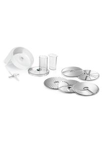 Bosch Durchlaufschnitzler "Lifestyle Set VeggieLove MUZ5VL1", wei&szlig;, K&uuml;chenmaschinen-Aufs&auml;tze, Durchlaufschnitzler