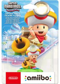 NINTENDO SWITCH Spielfigur "amiibo Kapit&auml;n Toad & Plauderblume", bunt, Spielfiguren, Spielfigur