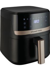 Russell Hobbs Hei&szlig;luftfritteuse "27610-56 SatisFry, 4,3 L", schwarz, B:26,3cm H:28,1cm T:34,5cm, Fritteusen, Airfryer&ndash;wenig oder kein &Ouml;l erforderlich, 9 Programme, 4,3 L, Hei&szlig;luftfritteuse