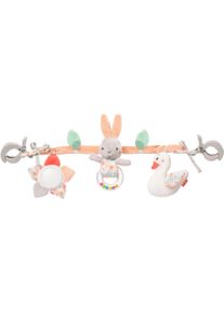 babyFEHN Kinderwagenkette FEHN "Classic Stars, Schwanensee", rosa, Greifspielzeug, BabyL:45cm, Flauschstoff, Pl&uuml;sch, Softvelour, Kinderwagenkette, L:45cm