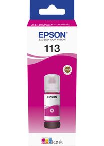Epson Tintenpatrone "113, original Epson ecotank", pink (magenta), Tintenpatronen, Tintenpatrone