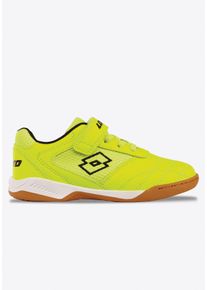 Hallenschuh Lotto, Jungen, Gr. 25, gelb (fr.gelb, schwarz), Synthetik, Textil, Schuhe Hallenschuh, Indoor Sportschuhe