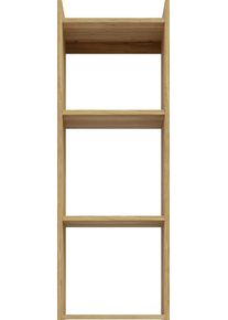 H&auml;ngeregal FORTE, braun (mauvella eiche), B:34cm H:96,7cm T:33,3cm, Holzwerkstoff, Regale, H&auml;ngeregal