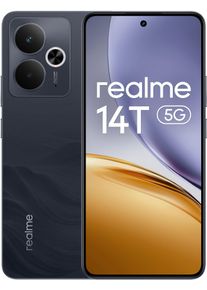 REALME Smartphone "14T", Energieeffizienz: A, schwarz (obsidian schwarz), 256 GB, Mobiltelefone, Smartphone