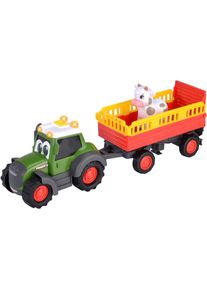 Spielzeug-Traktor ABC "ABC Fendti Animal Trailer", gr&uuml;n, Spielzeugfahrzeuge, KinderT:30cm, Kunststoff, Spielzeug-Traktor, mit Licht und Sound, T:30cm