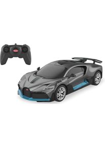 RC-Auto Jamara "Bugatti DIVO 1:24, grau, 2,4GHz", grau, Fernlenkfahrzeuge, KinderB:9,2cm H:5,2cm T:19,3cm, RC-Auto, offiziell lizenziert, B:9,2cm H:5,2cm T:19,3cm