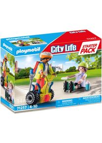 Konstruktions-Spielset Playmobil "Starter Pack, Rettung mit Balance-Racer (71257), My City Life", bunt, Spielbausteine, Kinder, Kunststoff, Konstruktions-Spielset, Made in Europe