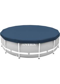 Pool-Abdeckplane Intex "Deluxe", blau, 457, Polyethylen (PE), Planen, Pool-Abdeckplane, &Oslash; 457 cm