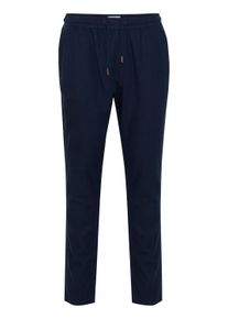 !Solid Leinenhose SOLID "Leinenhose SDTaiz", Herren, Gr. XL, N-Gr, blau (insignia blau), Obermaterial: 58% Leinen LI. 42% Viskose CV., Hosen Leinenhose