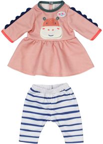 Puppenkleidung Baby Born "Kleid Dschungel, 36 cm", bunt, Puppenkleidung, Baby, Puppenkleidung, mit Kleiderb&uuml;gel
