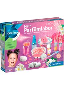 Experimentierkasten Clementoni "Galileo, Mein Parf&uuml;mlabor", bunt (wei&szlig;, neutral), Experimentierk&auml;sten, Kinder, Experimentierkasten, Made in Europe