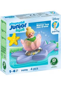 Konstruktions-Spielset Playmobil "Tinkerbells magische Feen-Schwimmblume (71772), JUNIOR & Disney", bunt, Spielbausteine, Baby, Kunststoff, Konstruktions-Spielset, Made in Europe