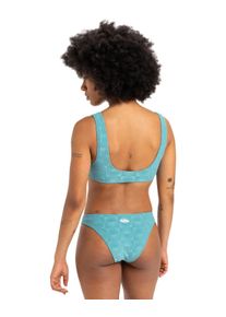 Bade-Shirt Quiksilver "Dark Roy", Damen, Gr. M, Cup B, blau (brittany blau), Obermaterial:[Hauptmaterial] 6% Elasthan, 36% Microfaser, 58% Microfaser;, Bikini-Oberteile Bade-Shirt
