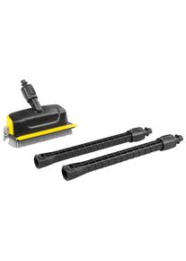 K&auml;rcher K&Auml;RCHER Kehrgarnitur "PS 30 Plus Fl&auml;chenreiniger Powerschrubber", schwarz, B:25cm H:19cm L:105cm, Reinigungsb&uuml;rsten, mit 3 Hochdruckd&uuml;sen, Kehrgarnitur