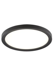 Hanseatic LED Panel "DLP220A", schwarz, 1, H: 2,9cm, 1 Stk., rund, Leuchten, 19 cm, 1400 lm, 4000 K, LED Panel