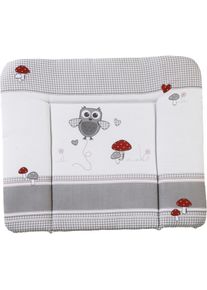 Wickelauflage Roba "85 x 75 cm", bunt (adam, eule), B:85cm L:75cm, Baumwolle, Polyester, Wickelauflagen, Wickelauflage