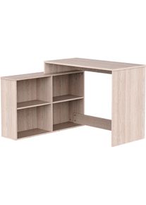 Schreibtisch Demeyere Group "CORNER Eckschreibtisch", shannon eich, shannon eich, shannon eich, B:111,9cm H:76,7cm T:100,7cm, Tische, Schreibtisch, Funtionales Design
