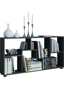Kommode Vcm "Holz Sideboard Regal Raumteiler Kommode Pintal", schwarz, B:62cm T:20cm, Sideboards, Kommode