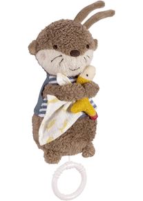 babyFEHN Spieluhr FEHN "Otter Theo, Mini-Spieluhr Otter", braun, Spieluhren, BabyB:10cm H:20cm, Spieluhr, B:10cm H:20cm