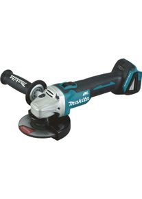Akku-Winkelschleifer Makita "DGA504Z", blau (wei&szlig;, neutral), B:14cm H:14,5cm L:36,2cm, Schleifmaschinen, Akku-Winkelschleifer, 29 mm max. Schnitttiefe, ohne Akku und Ladeger&auml;t