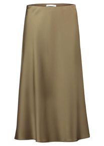 BETTY & CO Satinrock BETTY & CO "Satinrock mit elastischem Bund", Damen, Gr. 40, gr&uuml;n (dusty olive), Einsatz: 96% Polyester PES. 4% Elasthan EL., R&ouml;cke Satinrock