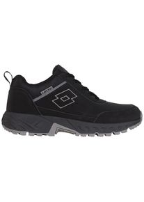 Sneaker Lotto, Herren, Gr. 47, schwarz, Synthetik, Textil, mehrfarbig, Schuhe Sneaker, - mit Flexkerben f&uuml;r einen nat&uuml;rlichen Bewegungsablauf