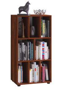 Kommode Vcm "Holz Schallplatte LP Sideboard Regal Woltino", braun (kern, nussbaum), B:60cm T:40cm, Sideboards, Kommode