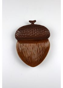 Dekoschale AM Design "aus Steingut", braun, B:0,2cm T:2,3cm &Oslash;:12cm, Keramik, Dekoschalen, Dekoschale, 3er Set, &Oslash;: 12 cm