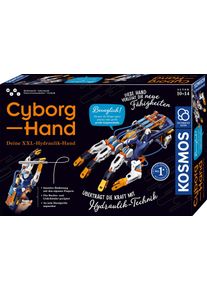 Experimentierkasten Kosmos "Cyborg-Hand", bunt (wei&szlig;, neutral), Experimentierk&auml;sten, Kinder, Experimentierkasten, XXL-Hydraulik-Hand