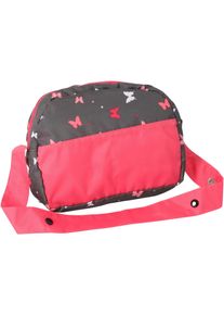 Bayer Chic 2000 Puppen Wickeltasche CHIC2000 "Jeans Grey", bunt (butterfly koralle), Puppenausstattungen, KinderB:29cm H:22cm T:9cm, Polyester, Puppen Wickeltasche, B:29cm H:22cm T:9cm